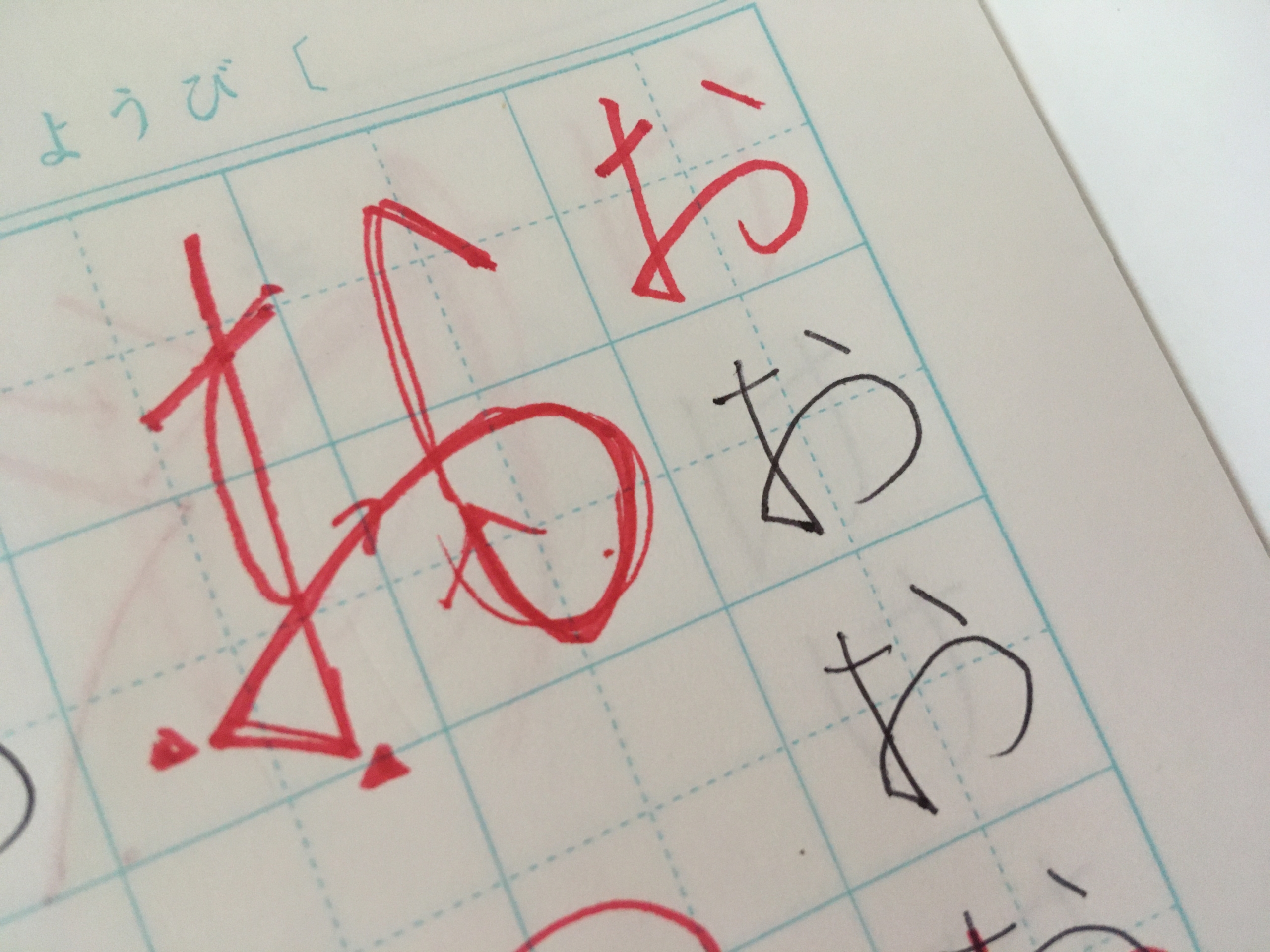 字をきれいに書く